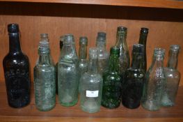 Fifteen Victorian Beer Bottles - Nationwide Brewer