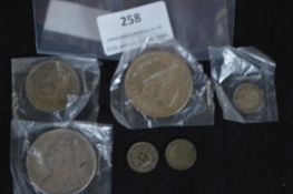 Silver Coinage Victorian Crown 1889, Canada Dollar