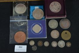 UK Coinage; Crowns, Tokens, etc.