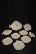 Ten Piece Shorter Fish Serving Set