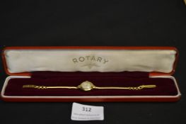 Rotary 18ct Gold Ladies Wristwatch - Birmingham 1963, ~14g total