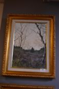 Gilt Framed Oil on Canvas by Neil Spilman - Autumn