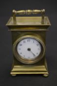 French Style BRass Carriage Clock