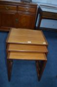 G-Plan Teak Nest of Three Tables