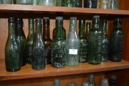 Fifteen Victorian Hull Beer Bottles