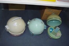 Three Vintage 1960's Hair Dryers by Lady Schick