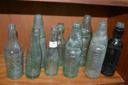 Nine Hull Mineral Water and Codd Bottles etc.