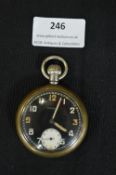 WWII Military Pocket Watch by Damas