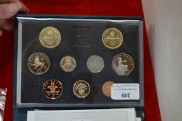 Royal Mint UK Proof Coin Collection 1989