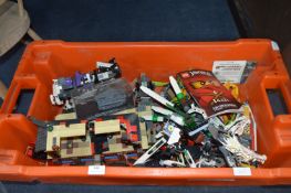 Tray Lot of Lego Including Ninjago