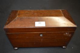 Mahogany Sarcophagus Caddy