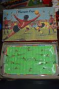 Boxed Europa Cup Football Game