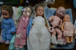 Five Vintage Dolls