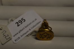 9ct Gold Seal - Birmingham, ~4g