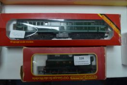 Hornby Dublo BR Diesel Loco A-I-AR357 and GWR0-60-