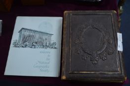 1881 Leather Bound Photograph Album - Floralin Des