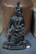 Victorian Cast Iron Doorstop 
