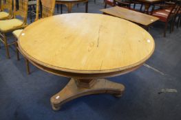 19th Century Pine Tilt Top Breakfast Table