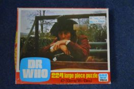Vintage Dr Who Jigsaw Puzzle