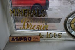 Glass Shop Sign 