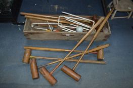 Boxed Croquet Set