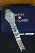Swiss Explorer Gents Wristwatch (fault to the stra