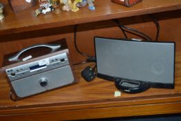 Lush DAB Radio and a Bose Audio Speaker