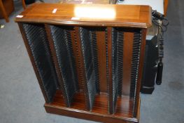 Mahogany Effect CD Rack