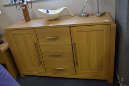 Light Oak Effect Sideboard