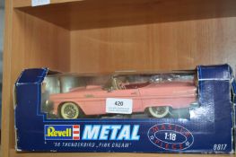 Rabal Diecast 1956 Thunderbird Pink Dream