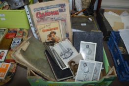 Ephemera, Autograph Albums, Comics, Old Photograph