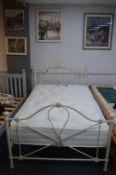 3/4 Bed with Deep Sleep Buckingham Mattress and Cr