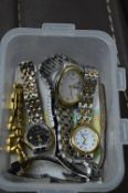 Assorted Wristwatches Including Citizen, etc.
