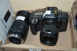 Canon EOS600 Camera with Lenses