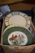 Assorted Royal Doulton and Other Wall Plates, etc.