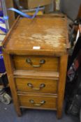 Vintage Three Drawer Bedroom Cabinet