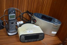 Gilberts Radio, Sony Alarm Clock, etc.