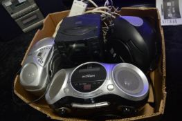 Portable CD Players, Mini Hi Fi; Bosch, Hitachi, M