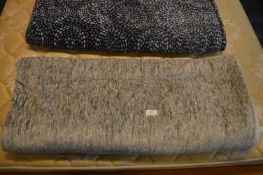 *Sherpa Throw (Pale Grey)