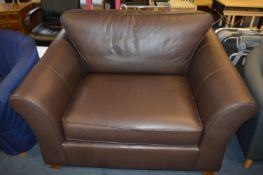 Marks & Spencers Small Leather Two Seat Sofa