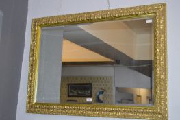 Gilt Framed Bevelled Edge Wall Mirror