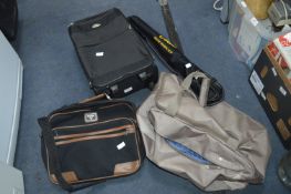 Assorted Luggage Including Delsey Holdall and a Fo