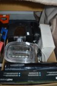 Electrical Items Including Toasters, Routers, etc.