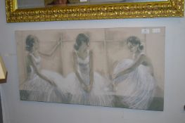 Canvas Print of Ballet Dancers