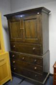 19th Century Miniature Linen Press