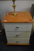 Pair of Matching Cream Bedside Cabinet
