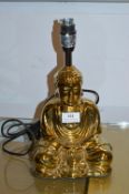 Golden Buddha Table Lamp