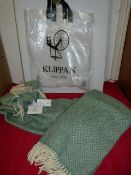 *Klippan Lambswool Blanket 130x200cm (Marked Retai