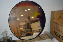 *Decoratively Tinted Framed Mirror 61cm Diameter (