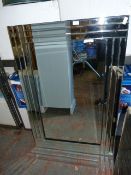 Large Mirror with Bevelled Edges 120x80cm